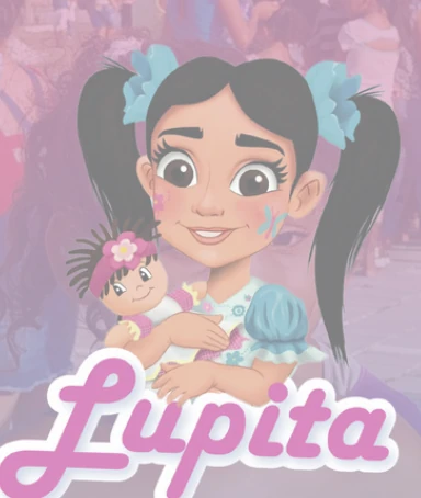 Lupita, personaje que acompaña el programa de prevención